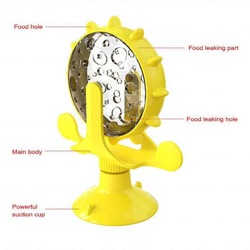 Roue à Friandises Interactive pour Chat