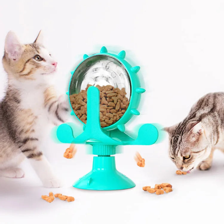 Roue à Friandises Interactive pour Chat
