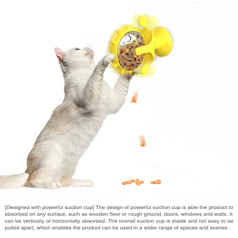 Roue à Friandises Interactive pour Chat
